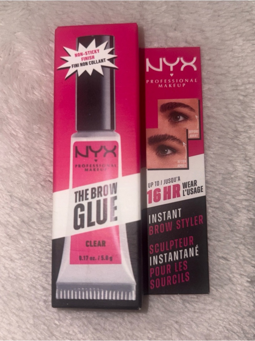 NEW NIB NYX The Brow Glue Clear Transparent Full Size 5g/0.17oz